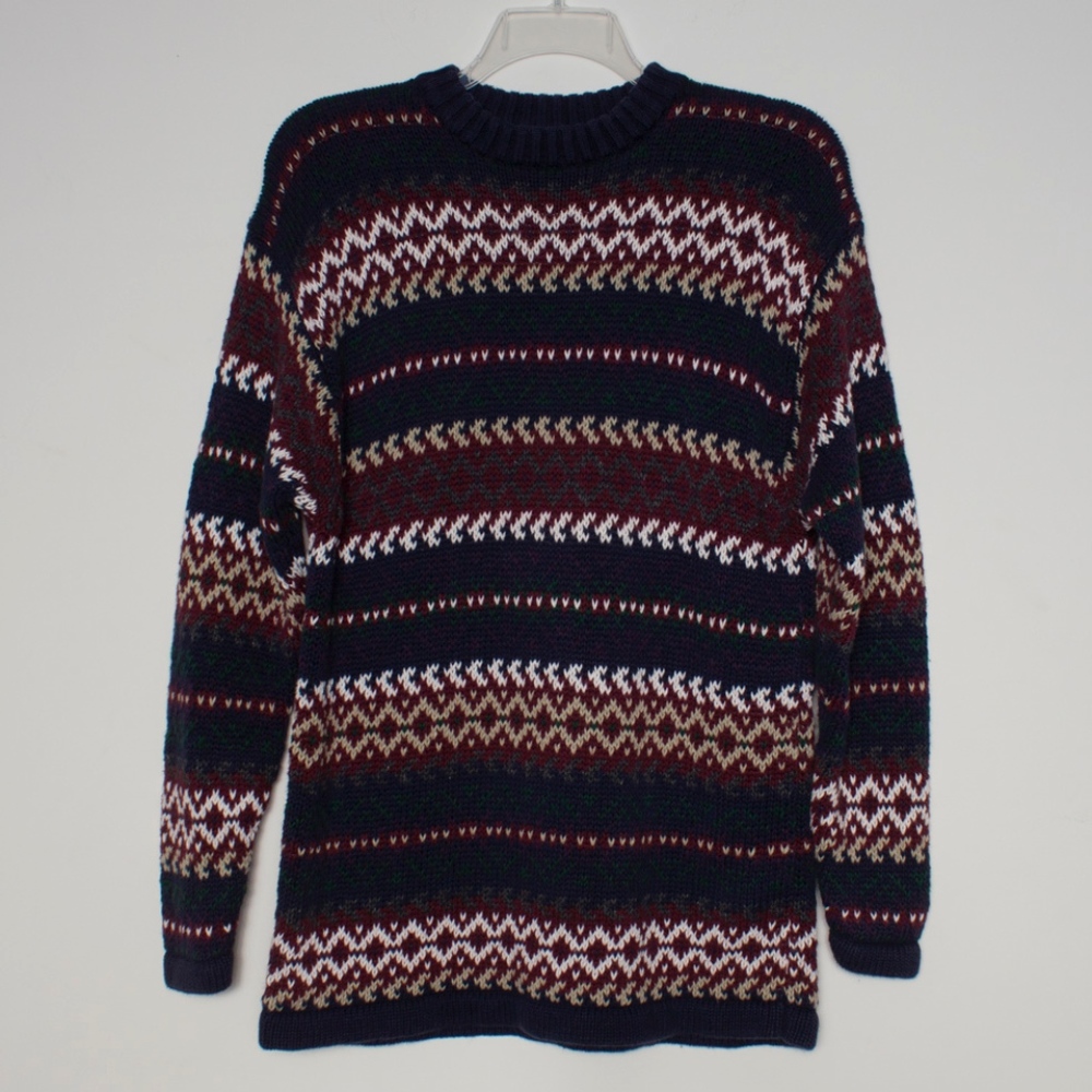 Men's Multicolor Striped Sweater